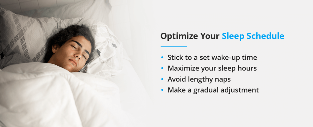 Optimize Your Sleep Schedule 